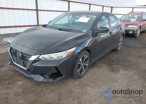 2020 Nissan Sentra Sv Xtronic Cvt z USA, uszkodzony, nr VIN 3N1AB8CV7LY219099